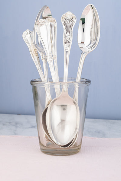 Vintage Silverplate Hotel Flatware - Serving Spoon
