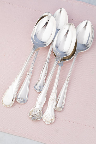 Vintage Silverplate Hotel Flatware - Serving Spoon