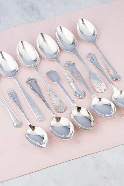 Vintage Silverplate Hotel Flatware - Tablespoon