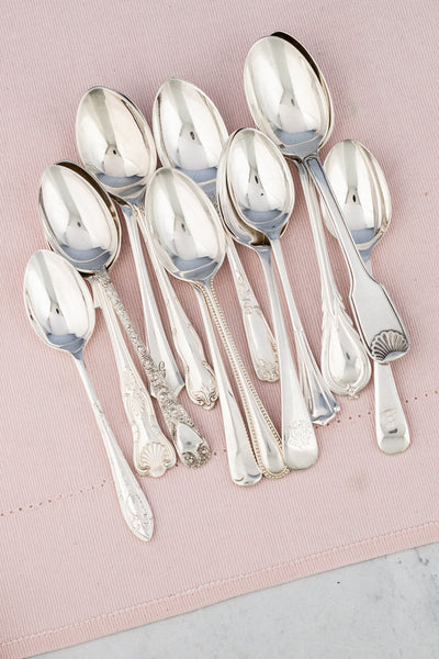 Vintage Silverplate Hotel Flatware - Teaspoon