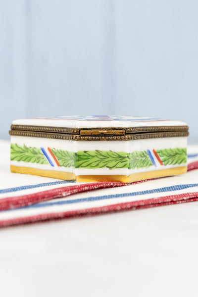 Vintage Limoges Paris Trinket Box