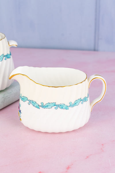 Vintage Minton Cream & Sugar Set