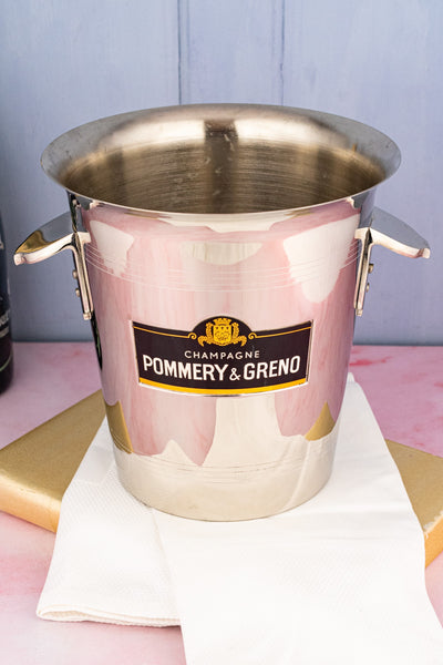 Vintage Pommery & Greno Aluminum Champagne Bucket