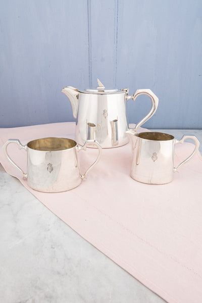 Vintage Royal Mail Steampacket Company Silverplate Tea Service