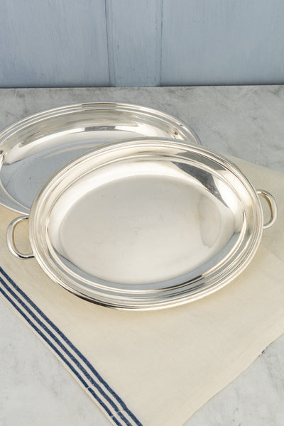 Vintage Savoy Hotel Covered Entree Dish