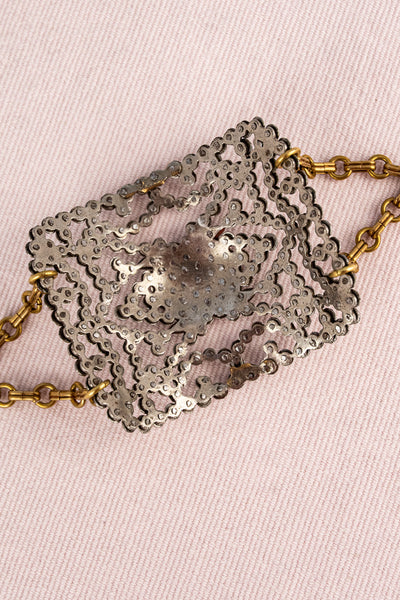 Antique Shoe Buckle Bracelet