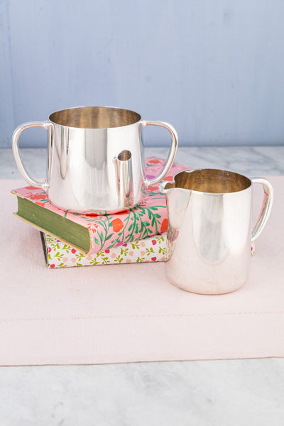 Vintage Silverplate 4 Piece Tea & Coffee Set