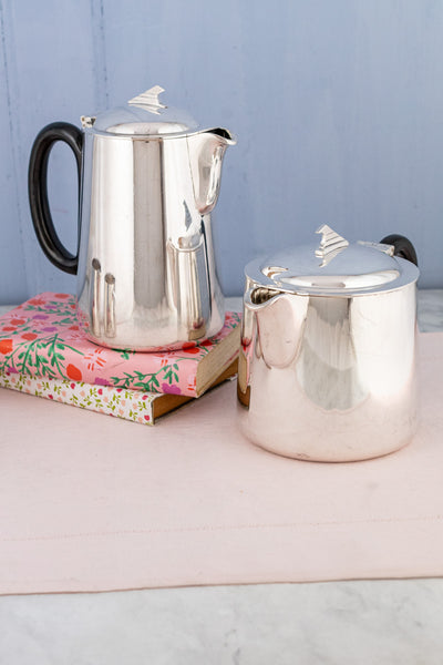 Vintage Silverplate 4 Piece Tea & Coffee Set