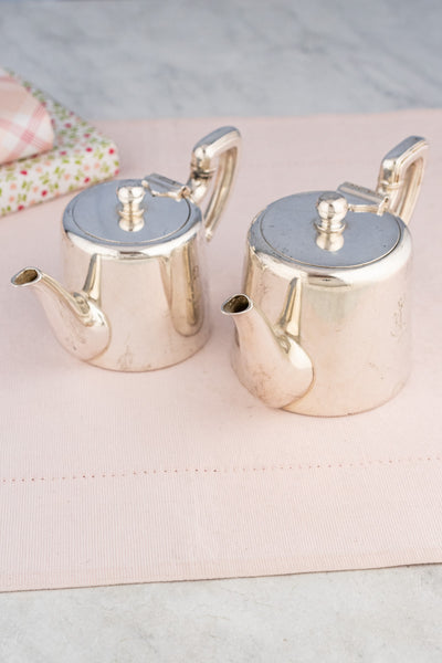 Vintage Silverplate Broggi Italian Navy Beverage Pot