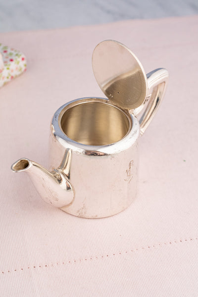 Vintage Silverplate Broggi Italian Navy Beverage Pot