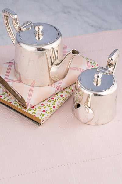 Vintage Silverplate Broggi Italian Navy Beverage Pot