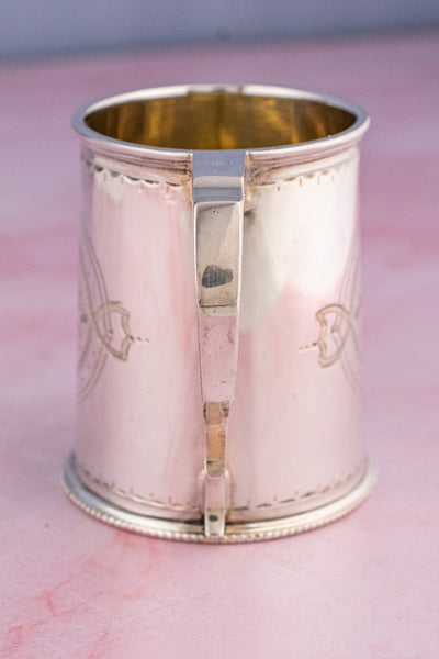 Vintage Silverplate English Mugs (Prices Vary!)