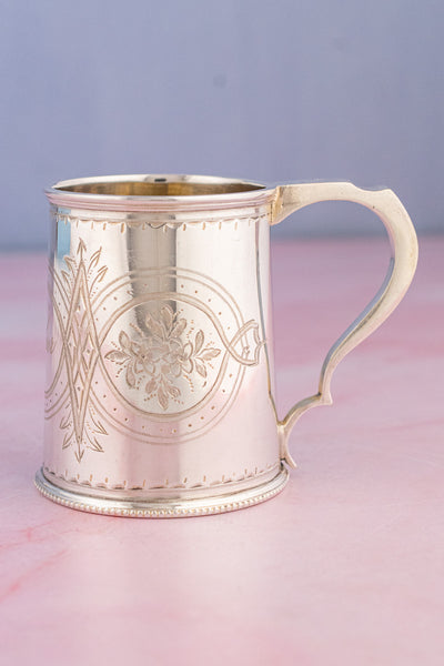 Vintage Silverplate English Mugs (Prices Vary!)