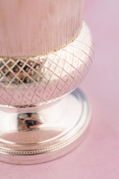 Vintage Silverplate English Mugs (Prices Vary!)