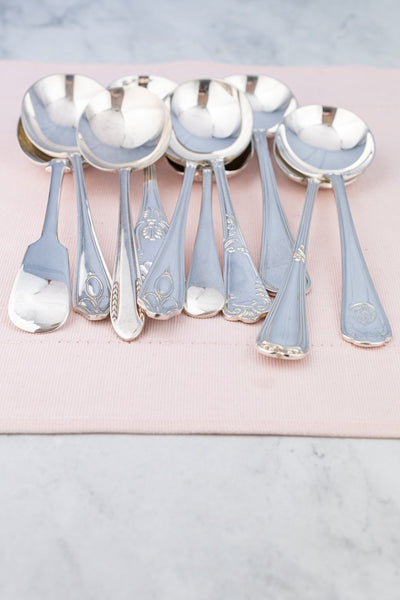 Vintage Silverplate English Soup Spoon