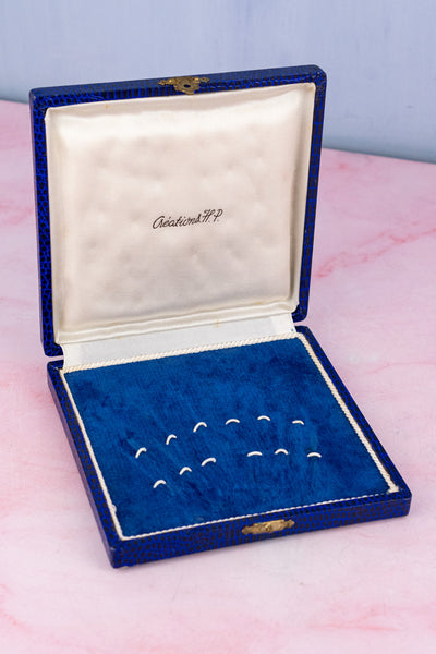 Vintage Silverplate Escargot Picks - Set of 12