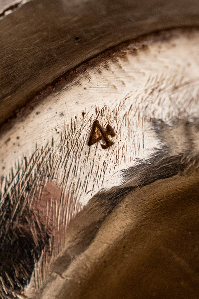 Antique Silverplate Wine Decanting Funnel
