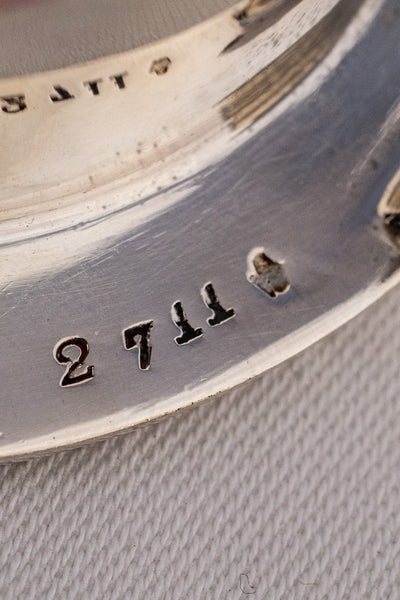 Antique Silverplate Wine Decanting Funnel