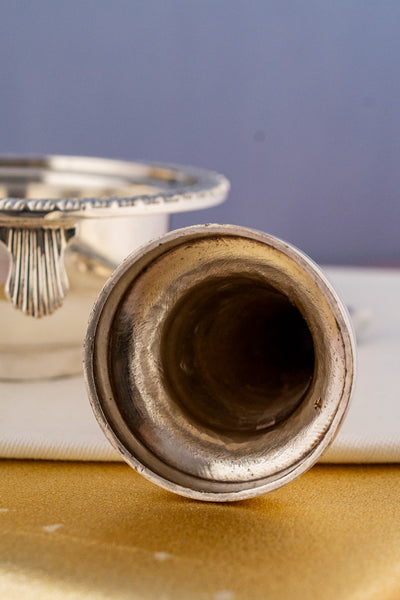 Antique Silverplate Wine Decanting Funnel