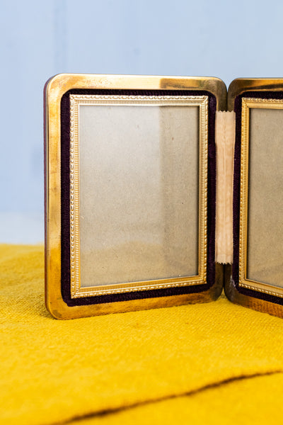 Vintage Sorority & Fraternity Folding Frame