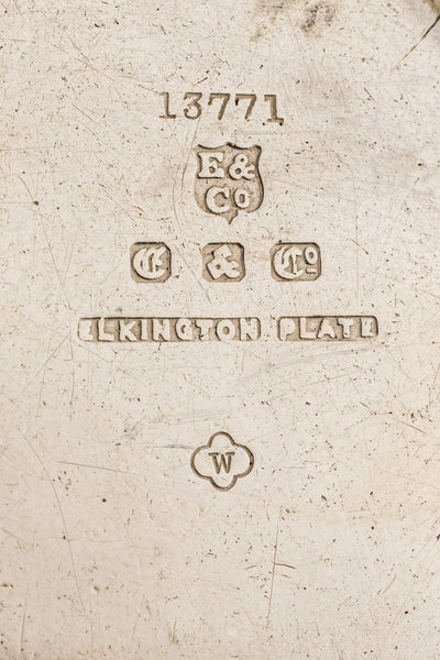 Vintage St. Edmund Restaurant Covered Silverplate Dish