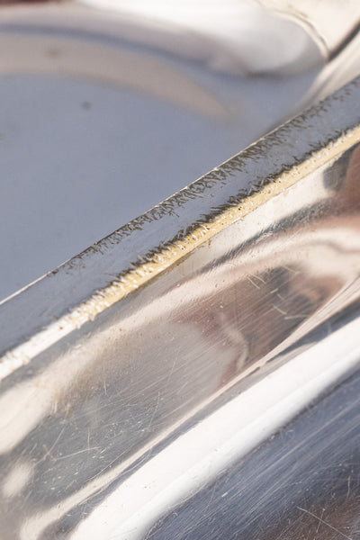 Vintage St. Edmund Restaurant Covered Silverplate Dish