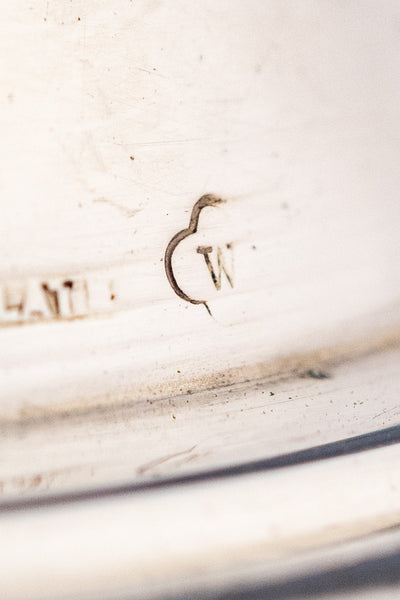 Vintage St. Edmund Restaurant Covered Silverplate Dish
