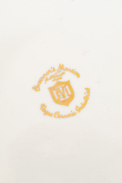 Vintage Turkey Dinner Plates - Set of 8