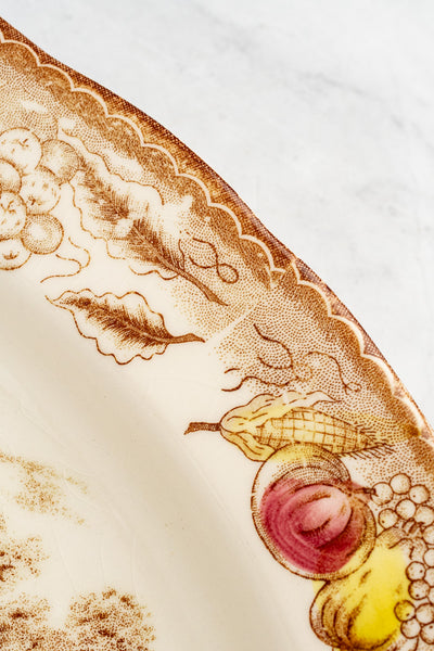 Vintage Turkey Platter