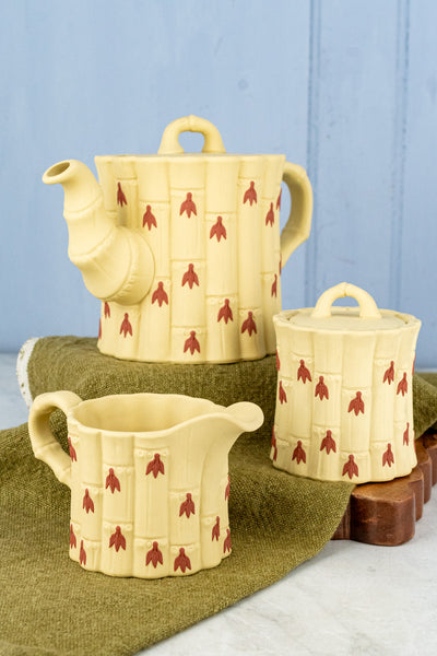 Vintage Wedgwood Bamboo Tea Service