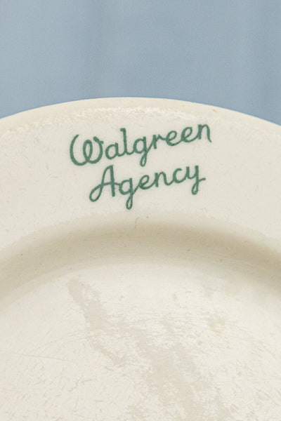 Vintage Walgreens Lunch Counter Plate