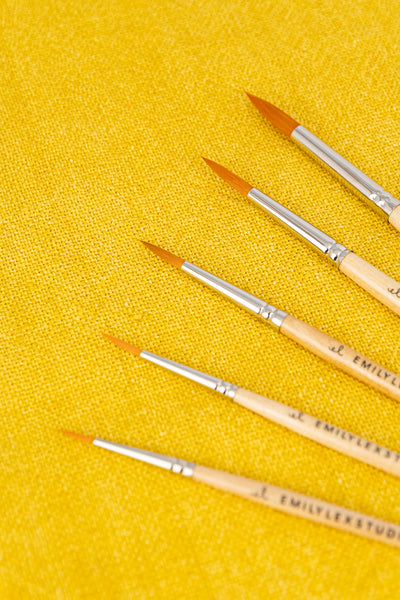 Watercolor Paint Palette & Brush Set
