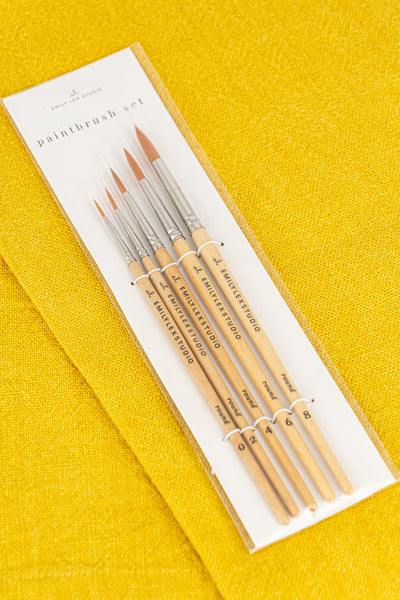 Watercolor Paint Palette & Brush Set