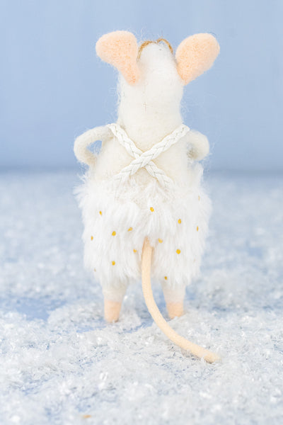 Wintry Willa & Wintertime Willoughby Mouse Ornaments