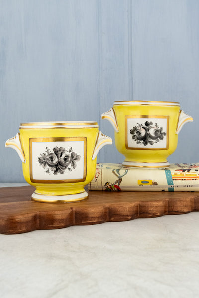 Antique French Cachepot Pair