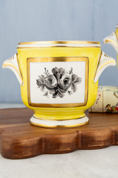 Antique French Cachepot Pair