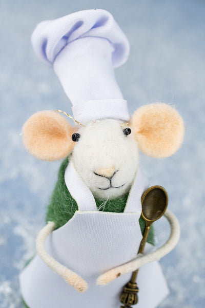 Chef Chantal Mouse Ornament