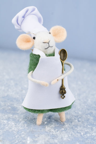 Chef Chantal Mouse Ornament