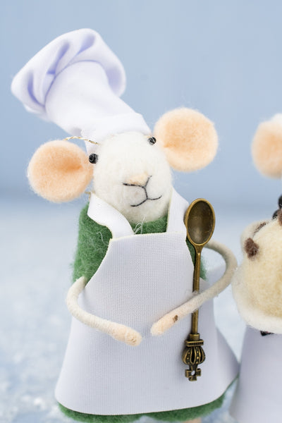 Chef Chantal Mouse Ornament