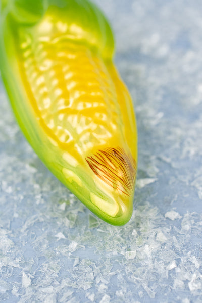 Ear of Corn Glass Ornament