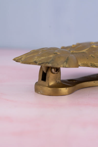 Vintage English Brass Pineapple Door Knocker