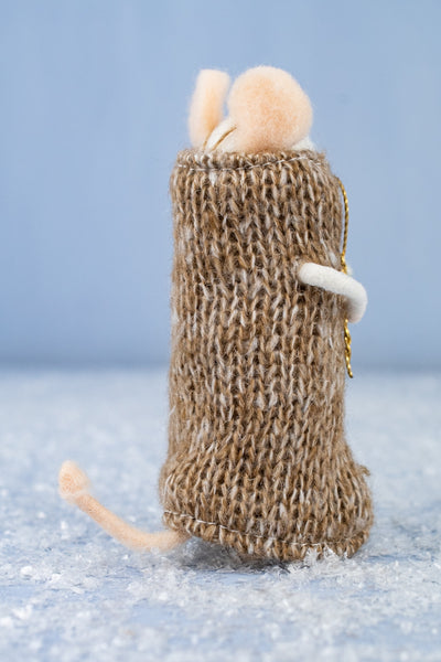 Newspaper Nelson Mouse Ornament