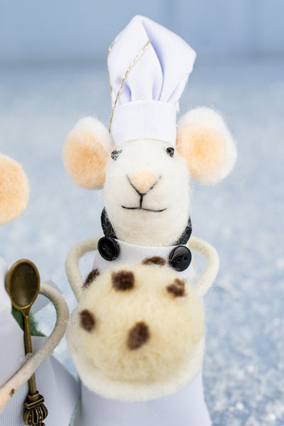 Pâtissier Pierre Mouse Ornament