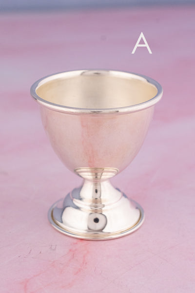 Vintage English Silverplate Egg Cup