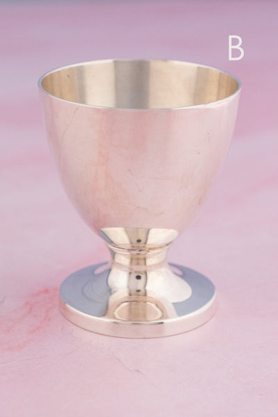 Vintage English Silverplate Egg Cup