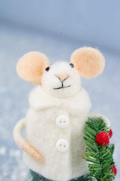 Toasty Tim Mouse Ornament