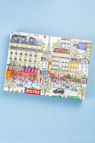 1000-Piece Paris Jigsaw Puzzle by Michael Storrings