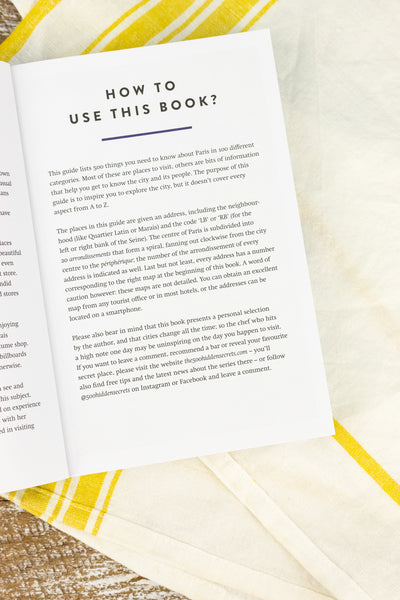 500 Hidden Secrets of Paris Book