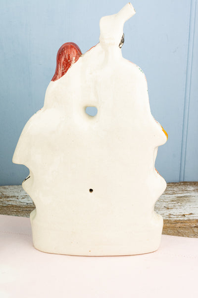 Antique Staffordshire Wedding Couple Figural