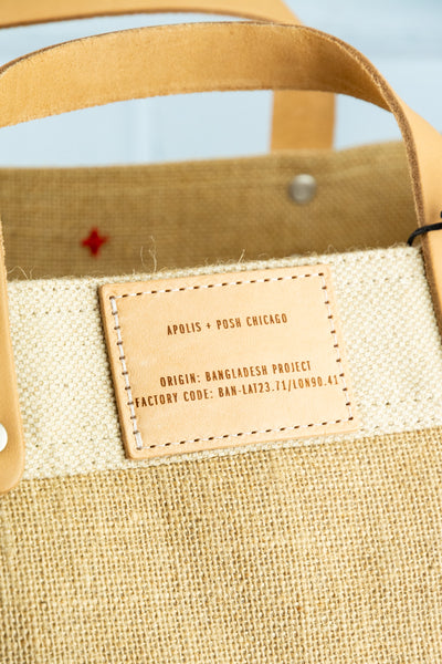 Apolis P.O.S.H. Market Bag with Shoulder Strap